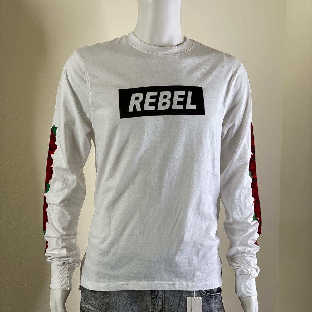 Rebel Suede Rose Shirt